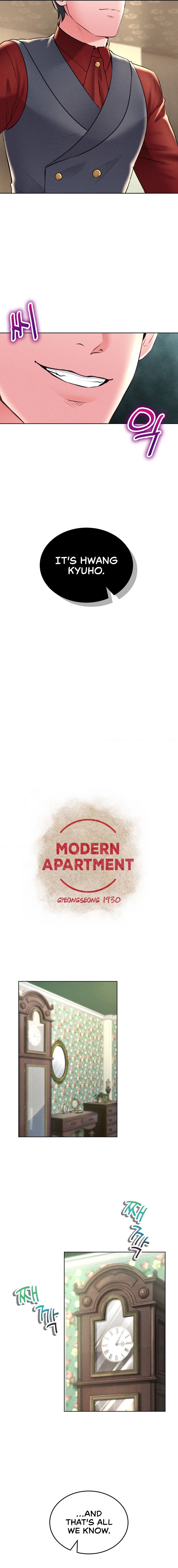 Modern Apartment, Gyeonseong 1930  Chapter 29 page 1